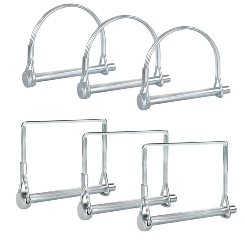 Pasadores para remolque PINAILER 7 cm x 6 mm (paquete de 6)