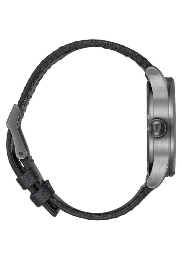 Reloj Nixon A105 Sentry 42 mm Acero Inoxidable con Correa de Cuero