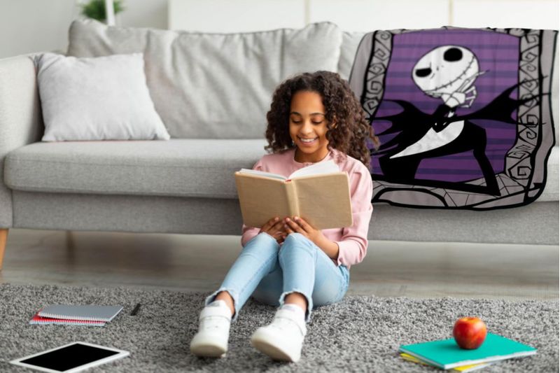 Manta Jay Franco 117x152 cm Nightmare Before Christmas