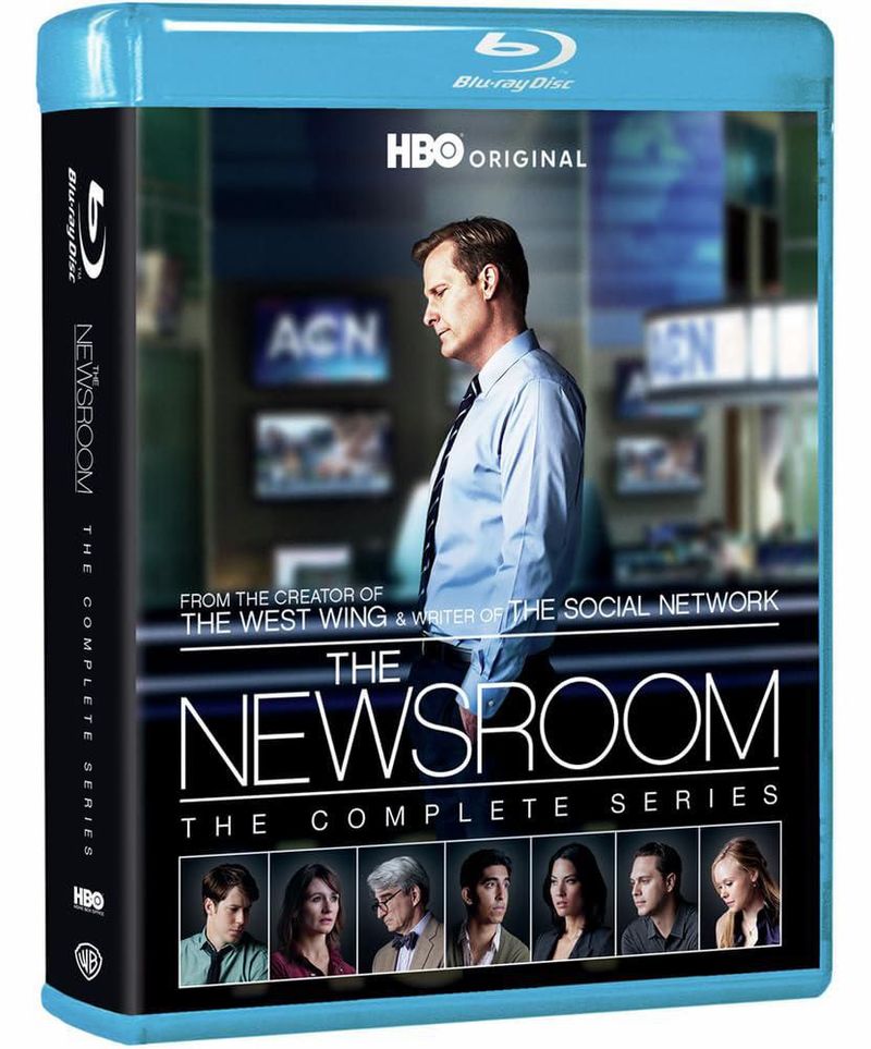 Blu-ray Warner Manufacturing The Newsroom: Serie Completa