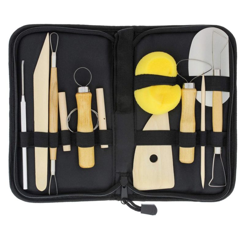 Juego de Herramientas para Arcilla de 12 Piezas - U.S. Art Supply