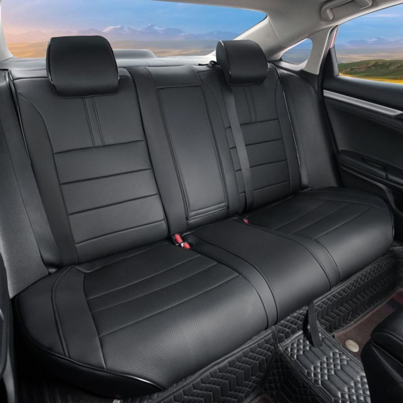 Fundas de asiento Lolcar para Honda Civic 2016-2021 de cuero 5 plazas