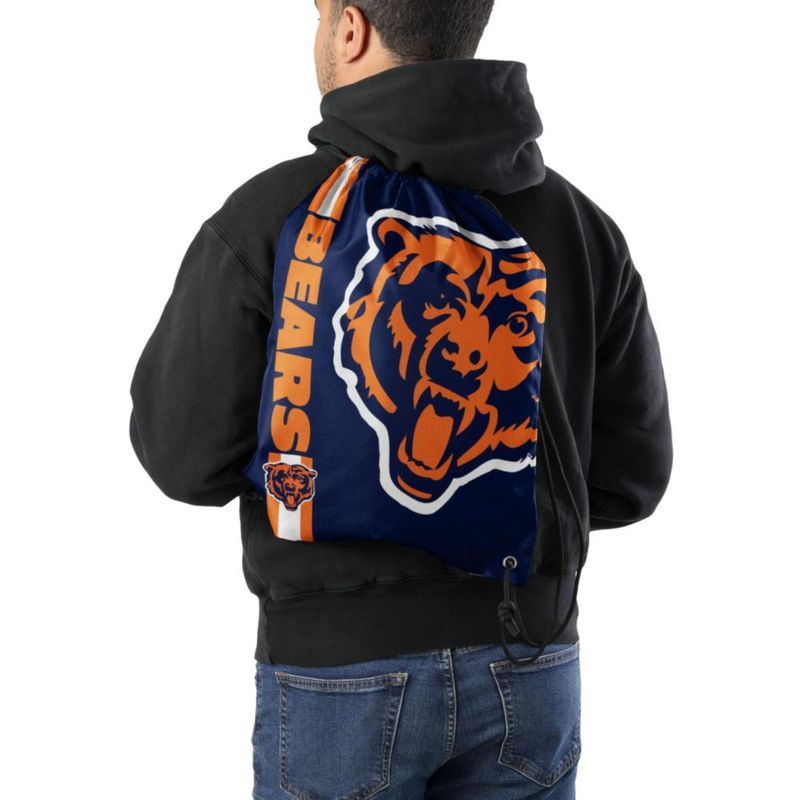 Mochila FOCO Chicago Bears con gran logo y cordón
