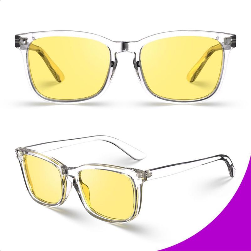 Gafas de conducción VISOONE polarizadas con visión nocturna amarillas