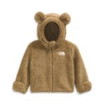Sudadera con capucha The North Face 6M Teddy Brown con cremallera completa