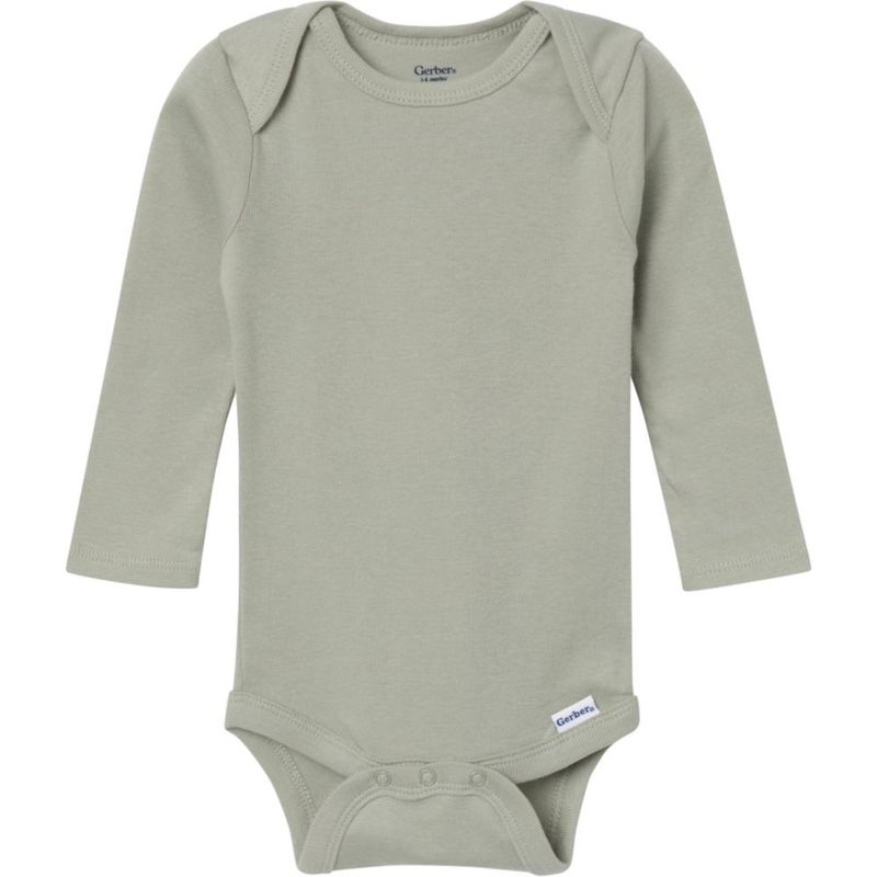Body Gerber para bebé (6 unidades) 0‑3 meses – Azul