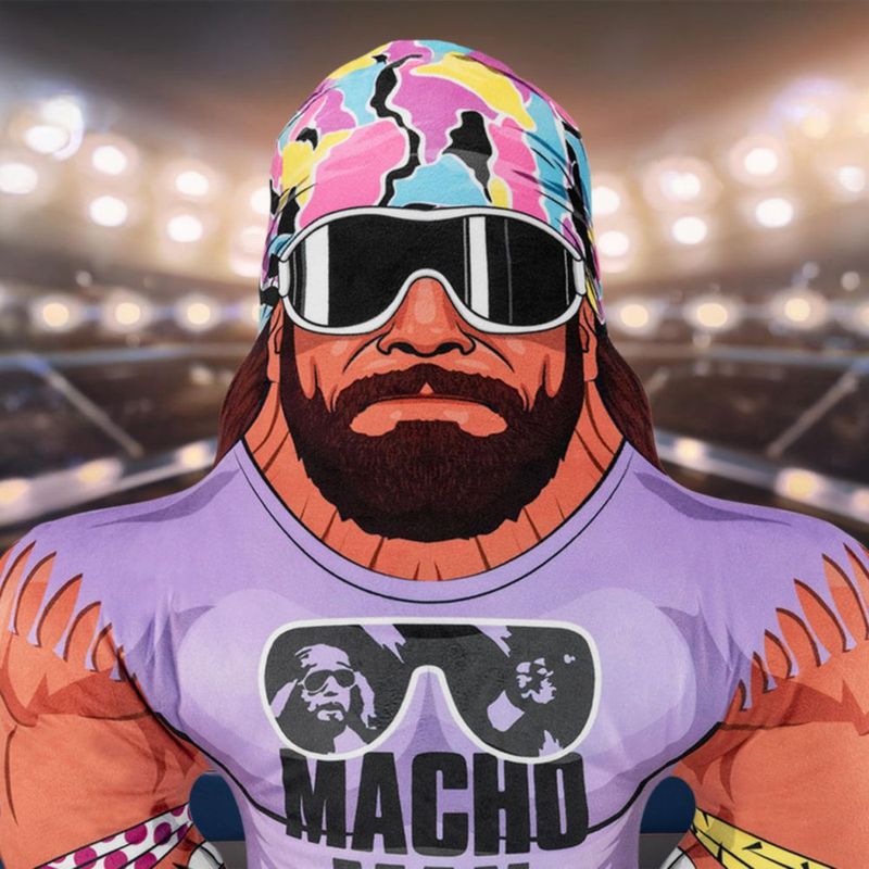 Peluche de colección Bleacher Creatures – Macho Man Randy Savage – 61 cm