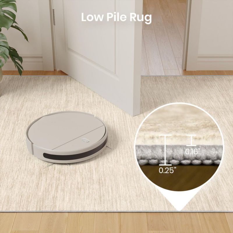 ALFOMBRA Valenrug 152x244 cm Lavable Beige Antideslizante
