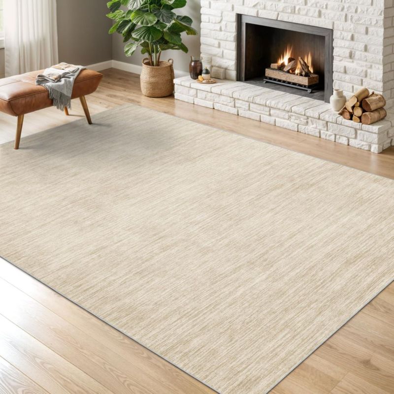 ALFOMBRA Valenrug 152x244 cm Lavable Beige Antideslizante