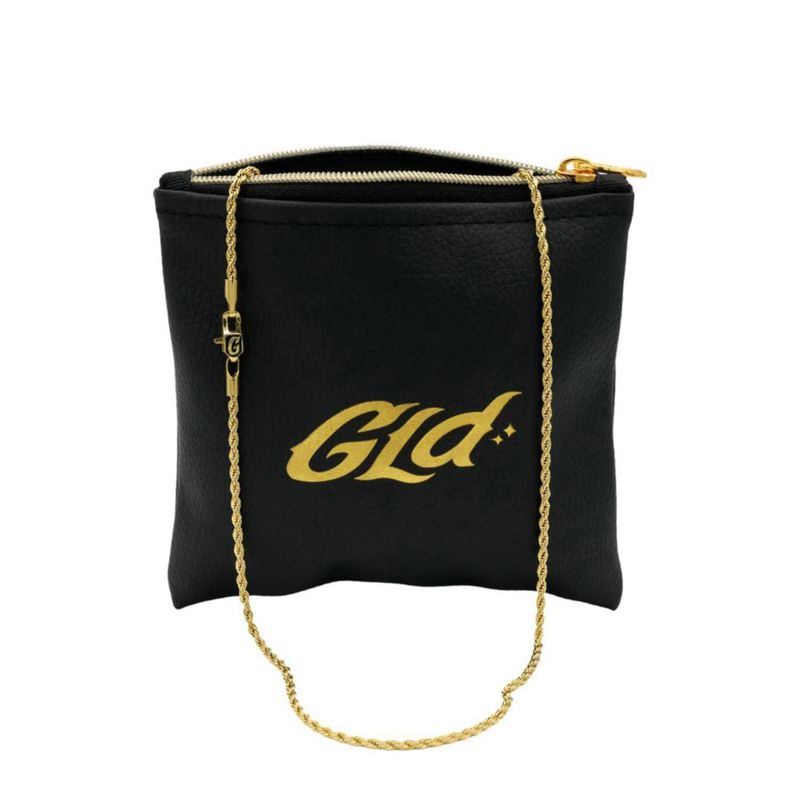 Collar GLD cadena de cuerda de 22" 2 mm chapado en oro