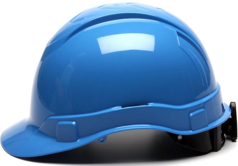 Casco de Seguridad Pyramex Ridgeline Azul Claro de 4 Puntos