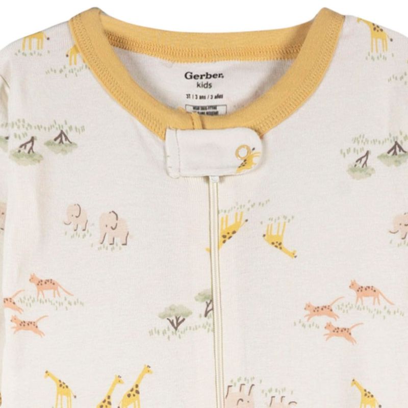 Pijamas Gerber 18 meses Pack de 4 Safari