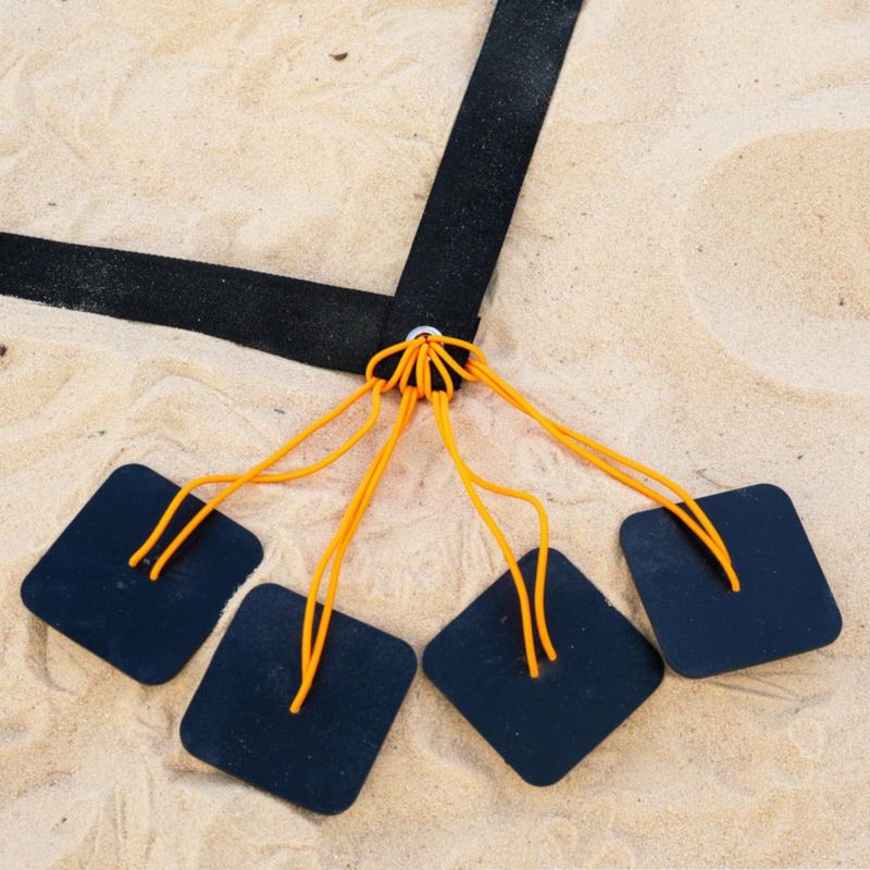 Anclajes de arena para vóleibol SandVoll 15 cm Pack de 4 - Alta resistencia