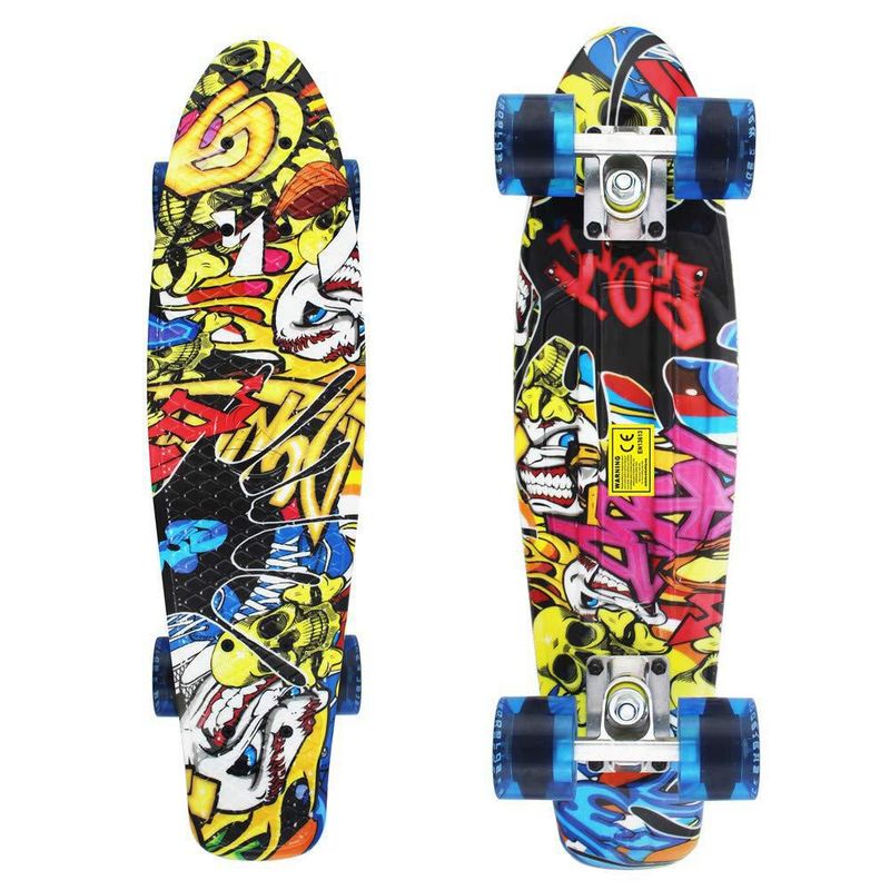 Patineta Meketec Mini Cruiser Completa de 56 cm