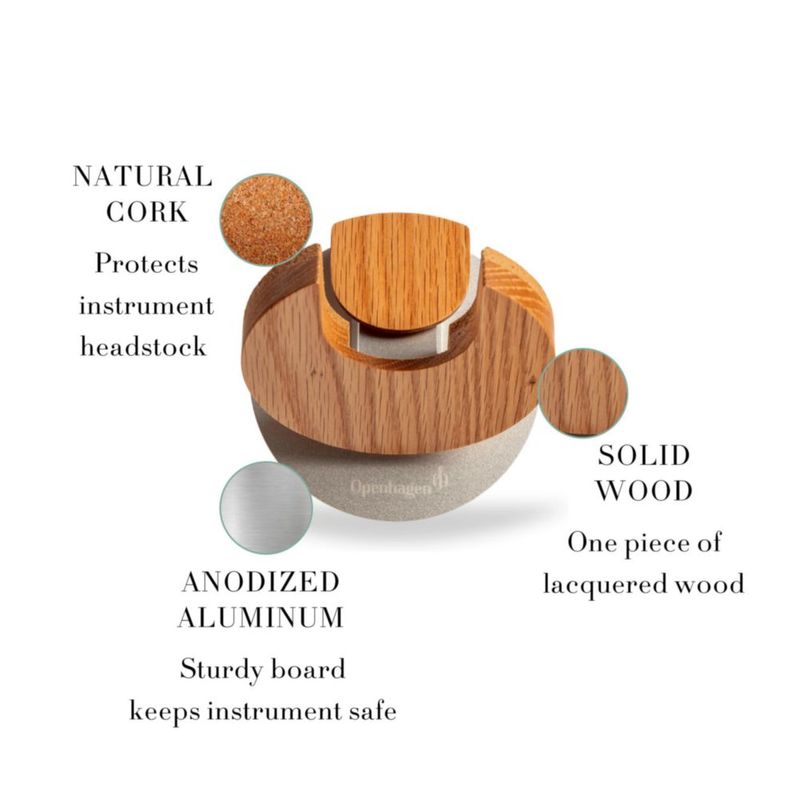 Colgador Plegable para Guitarra Openhagen de Madera de Roble