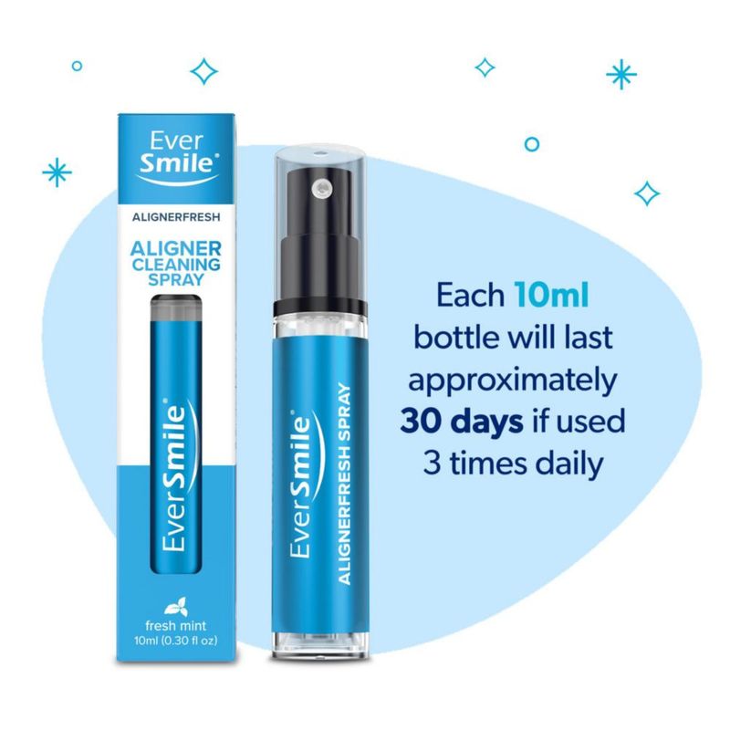 Limpiador de Alineadores EverSmile Spray de Menta 10 ml (1 unidad)