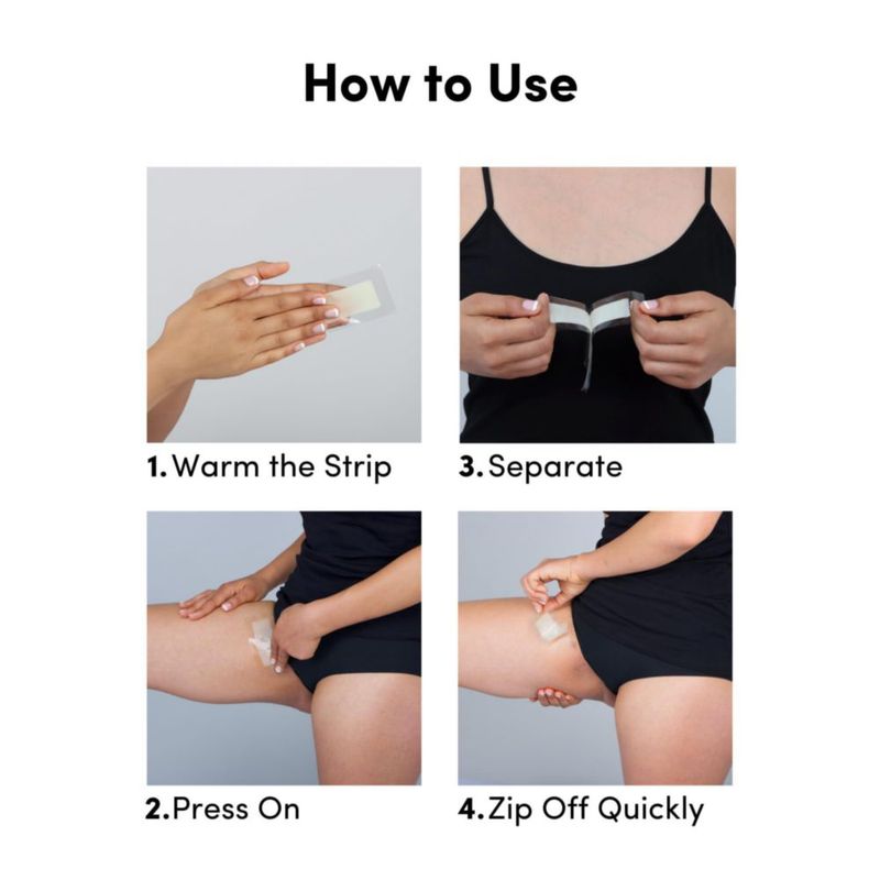 Tiras de Cera Parissa para Bikini y Axilas - 36 Tiras