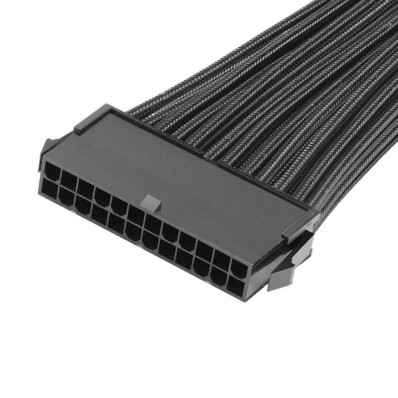 Cable PSU J&D ATX 30 cm 24 pines macho a hembra