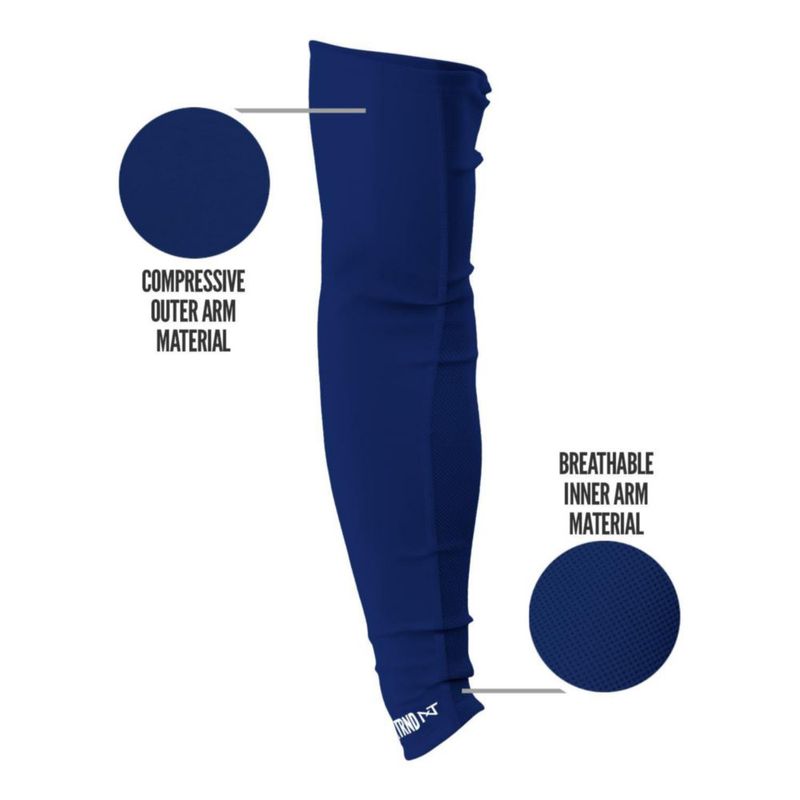 Mangas de Compresión NXT NXTRND Talla Mediana Azul Marino
