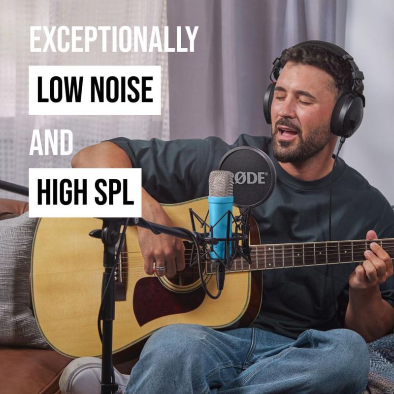 Micrófono de condensador RØDE NT1 Signature Series con accesorios