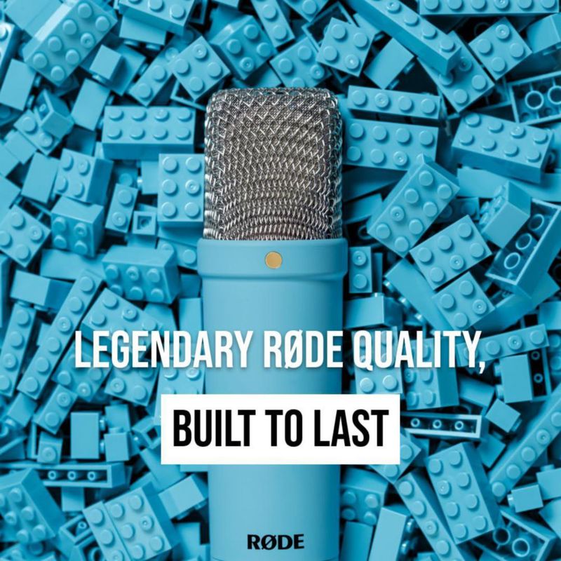 Micrófono de condensador RØDE NT1 Signature Series con accesorios