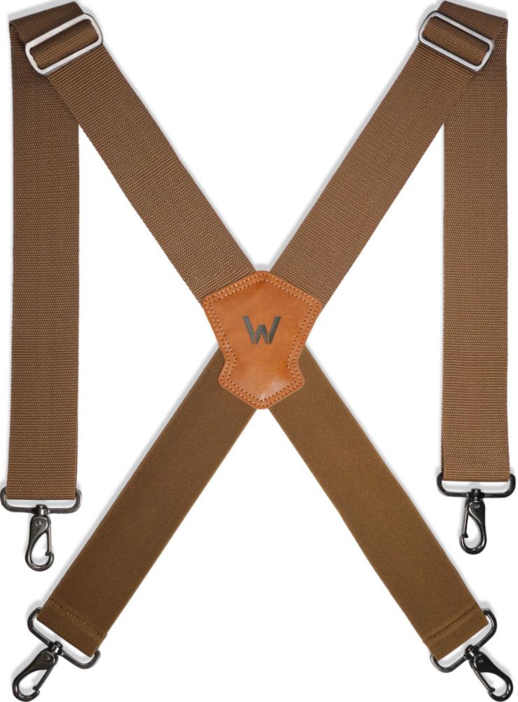 Tirantes WELKINLAND de 5 cm de ancho color caqui de alta resistencia