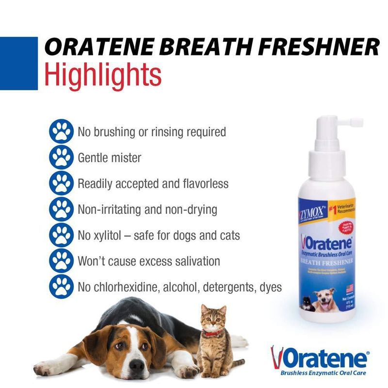 Cuidado Oral Zymox Oratene 118 ml Refrescante de Aliento