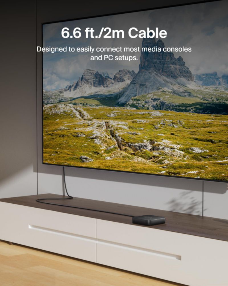 Cable HDMI 2.1 Belkin Ultra HD 4K 8K @60Hz 48 Gbps 2 m - PS4 PS5 Xbox