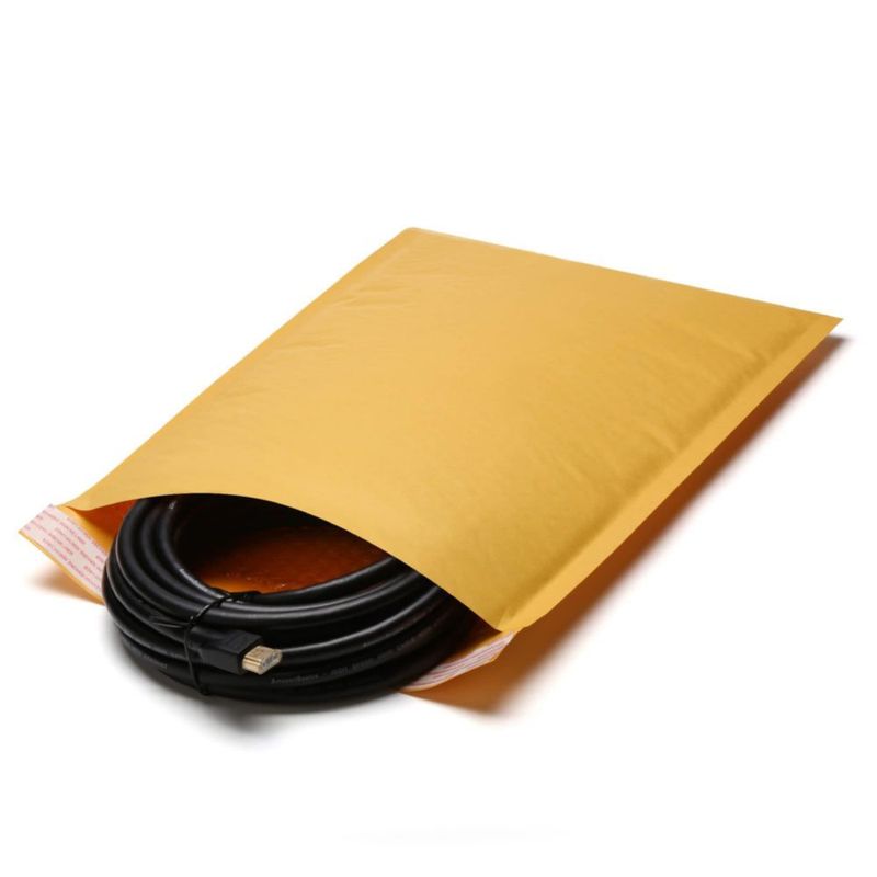 Sobres acolchados Kraft The Boxery 32 × 48 cm – Pack de 50 con autocierre