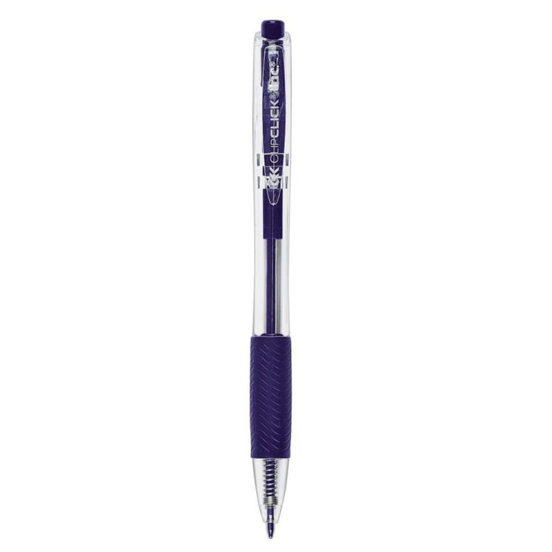 Bolígrafos de bola Inc. 10 mm punta media paquete de 50 tinta azul