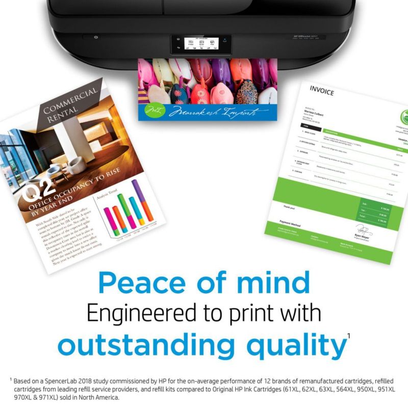 Cartucho de tinta HP 910XL amarillo de alto rendimiento para OfficeJet