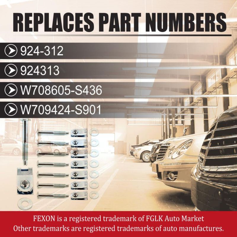 Kit de Pernos de Montaje FEXON para Ford F150 1997-2014