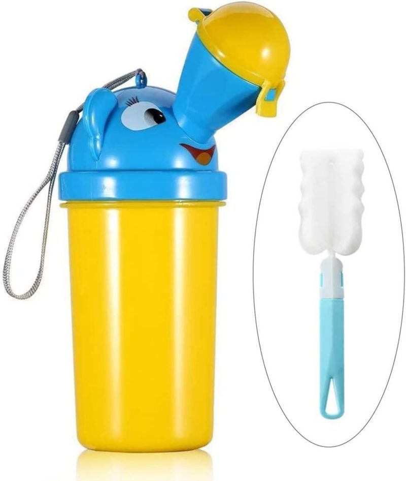 Orinal portátil BYETOO de 500 ml para niños en viajes