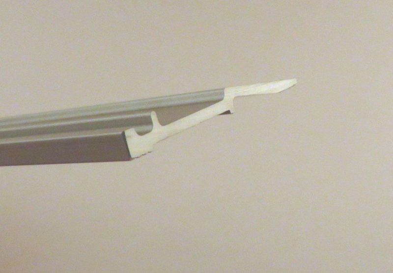 Regla Shinwa 30 cm de Aluminio con Base de Goma Antideslizante