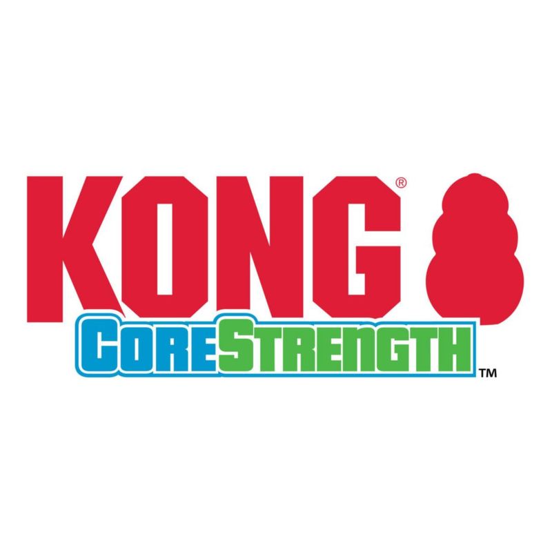 Juguete dental para masticar para perros KONG CoreStrength Bone para perros pequeños y medianos