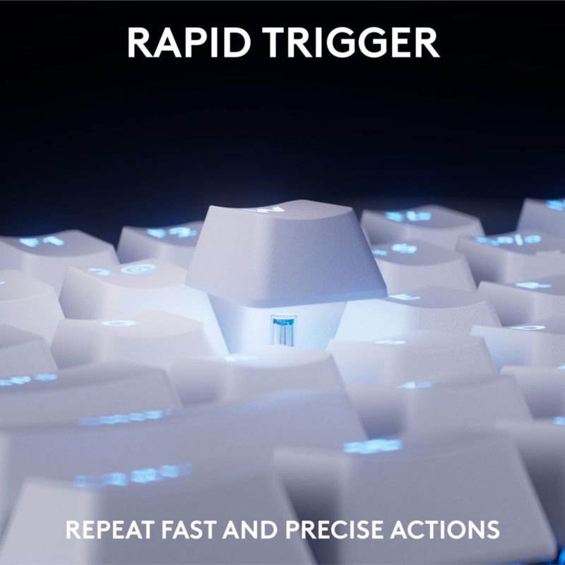 Teclado Gaming Logitech G PRO X TKL Rapid Tenkeyless White