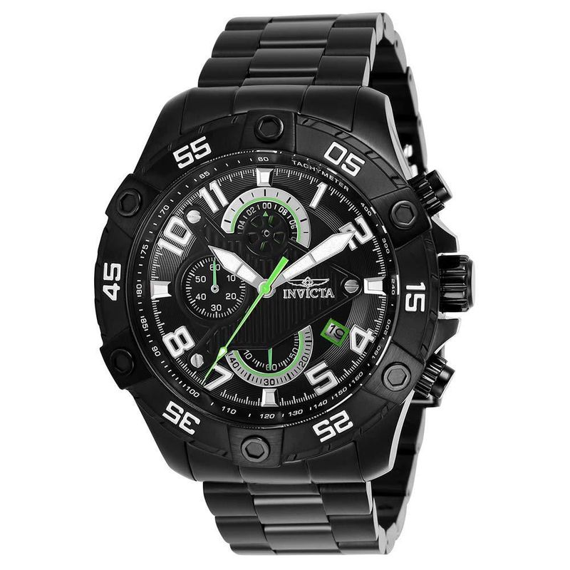 Reloj Invicta S1 Rally Cronógrafo Esfera Negra 48 mm