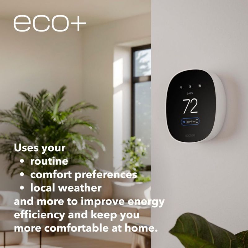 Termostato inteligente ecobee Smart Essential Energy Star Cert.