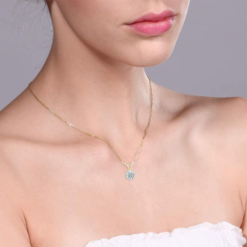 COLLAR The Diamond Deal 033 ct 14k Oro Amarillo 46 cm