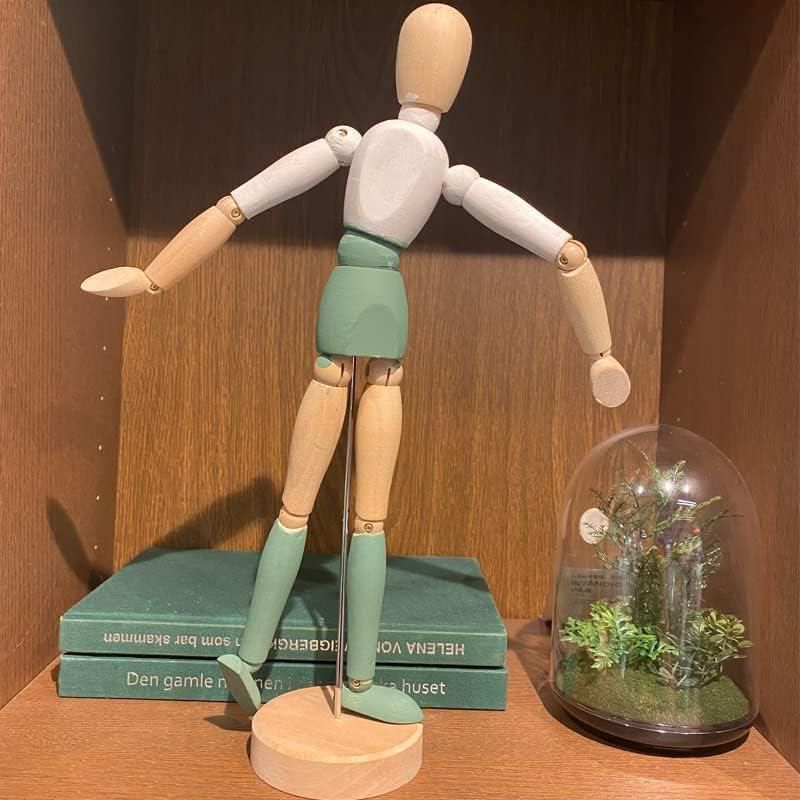 Maniquí HSOMiD de Madera Articulado 30 cm para Artistas