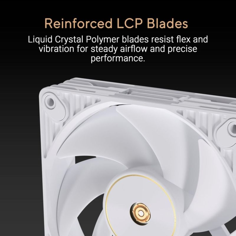 Ventilador ASUS ProArt PF120 120 mm 3000 RPM Blanco PWM