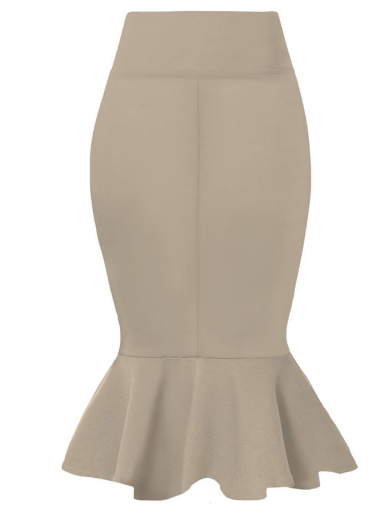 Falda Hybrid & Company KSK45010 Caqui L Cola de Pez