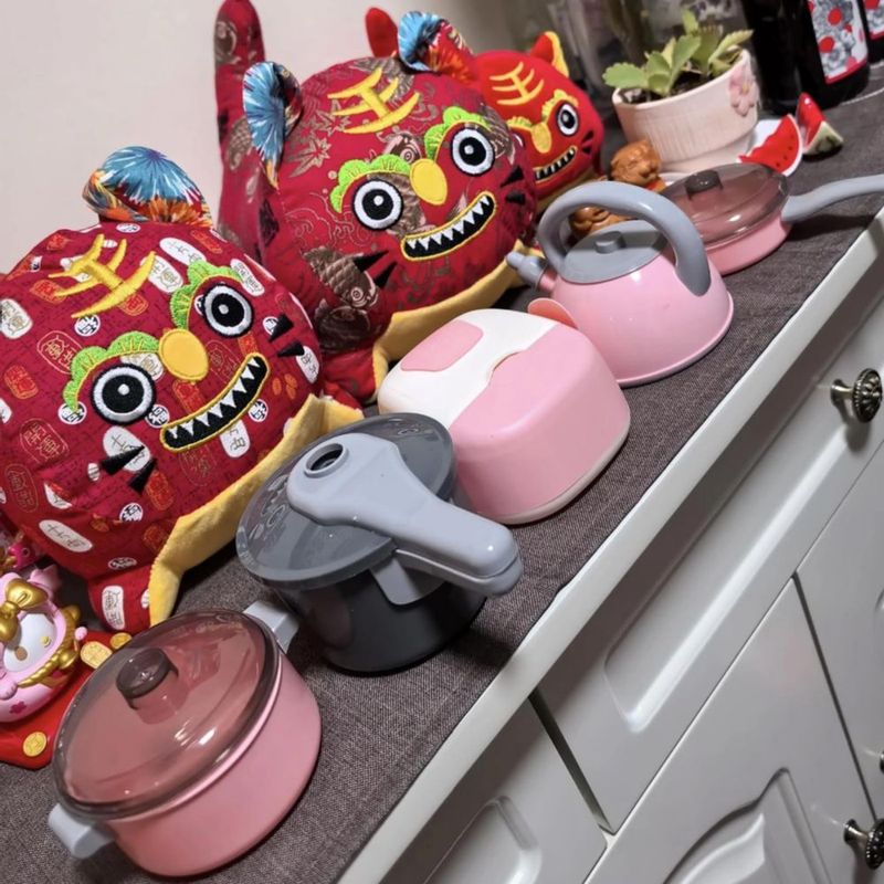Juego de Cocina Winbar 61 piezas rosa