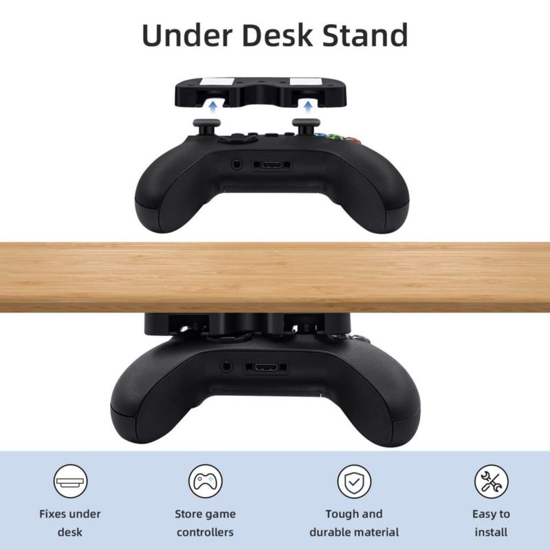 Soporte para mando bajo escritorio Mcbazel para Xbox y Switch
