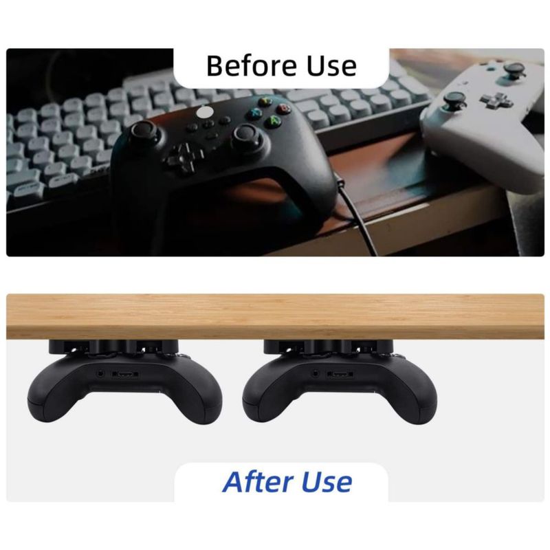 Soporte para mando bajo escritorio Mcbazel para Xbox y Switch