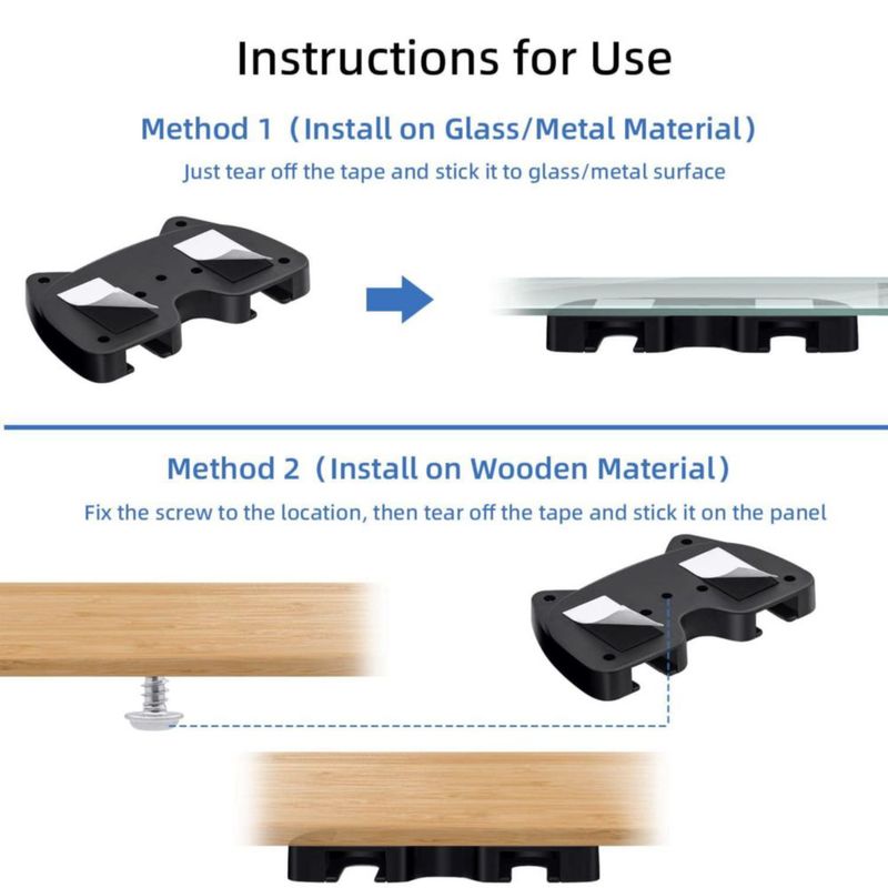 Soporte para mando bajo escritorio Mcbazel para Xbox y Switch