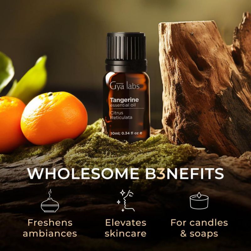 Aceite esencial de mandarina Gya Labs 10 ml - Aromaterapia