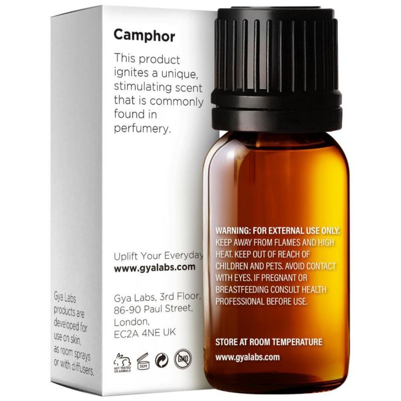 Aceite esencial de alcanfor Gya Labs 10 ml - Aromaterapia