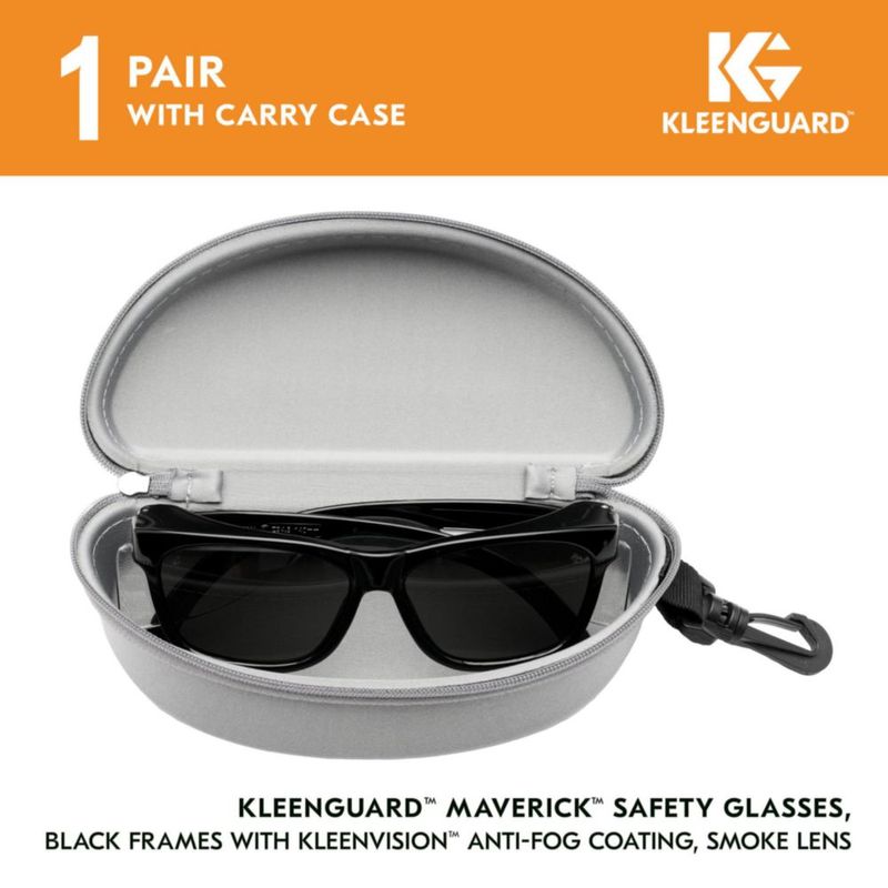Gafas de seguridad KLEENGUARD V30 Maverick 56569 Smoke Lens