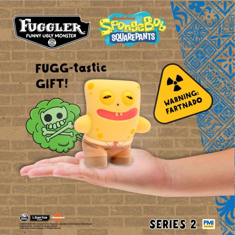 Figura P.M.I. Fuggler Serie 2 con sonidos de pedos activados por sensor